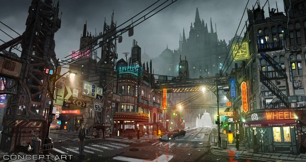 Nova arte de Final Fantasy VII Remake