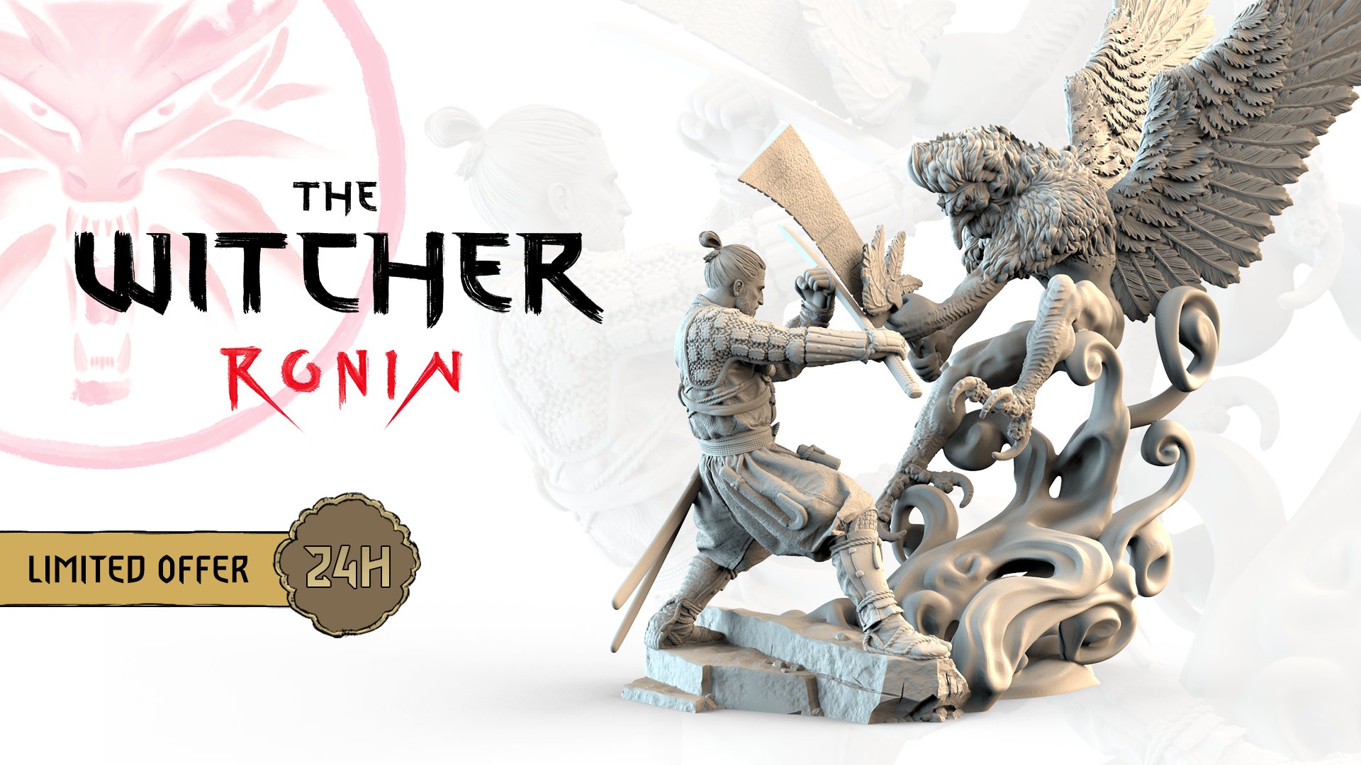the witcher ronin figure