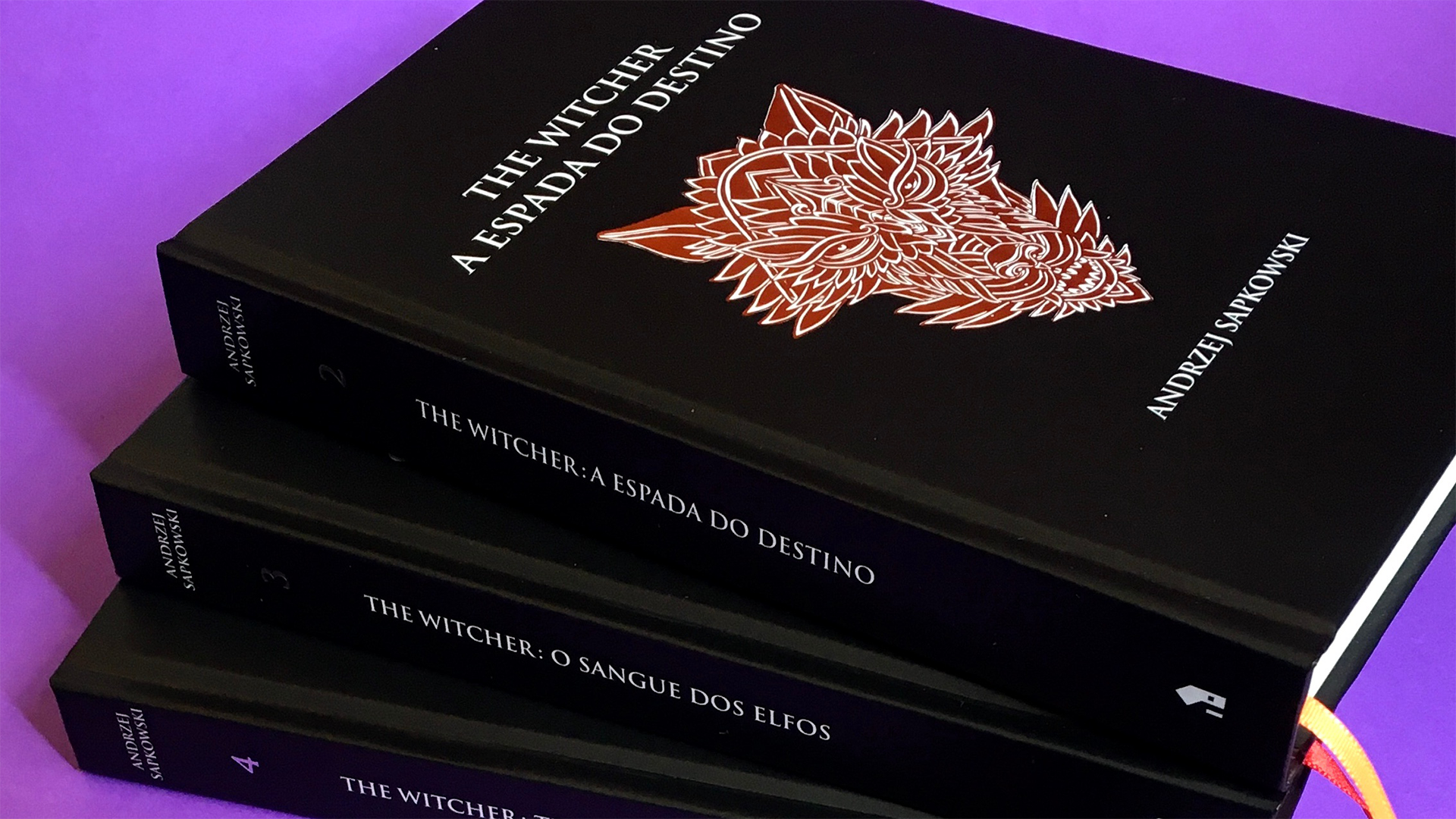 ordem livros the witcher