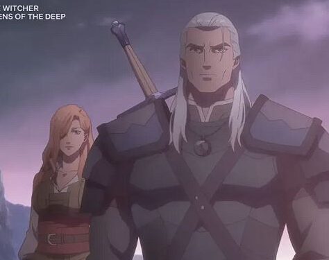 geralt e essi daven the witcher: sirens of the deep