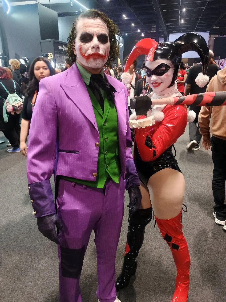 Gamescom Latam 2025 cosplay Joker e Harley