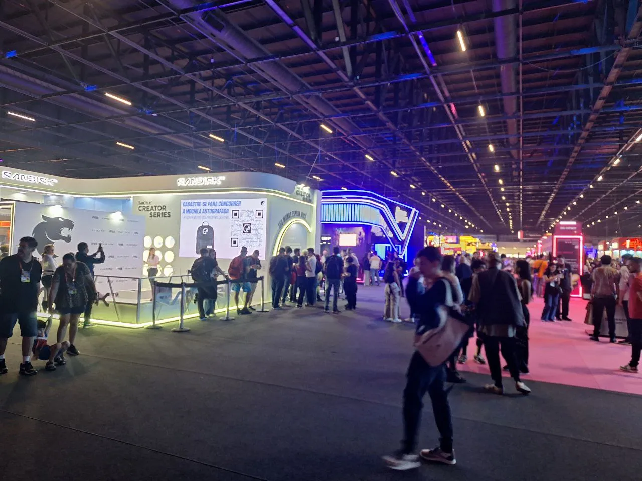 Gamescom Latam 2025 estandes