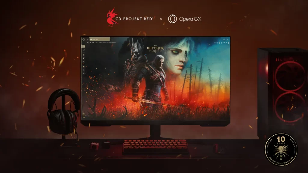 Opera GX mod The Witcher 3