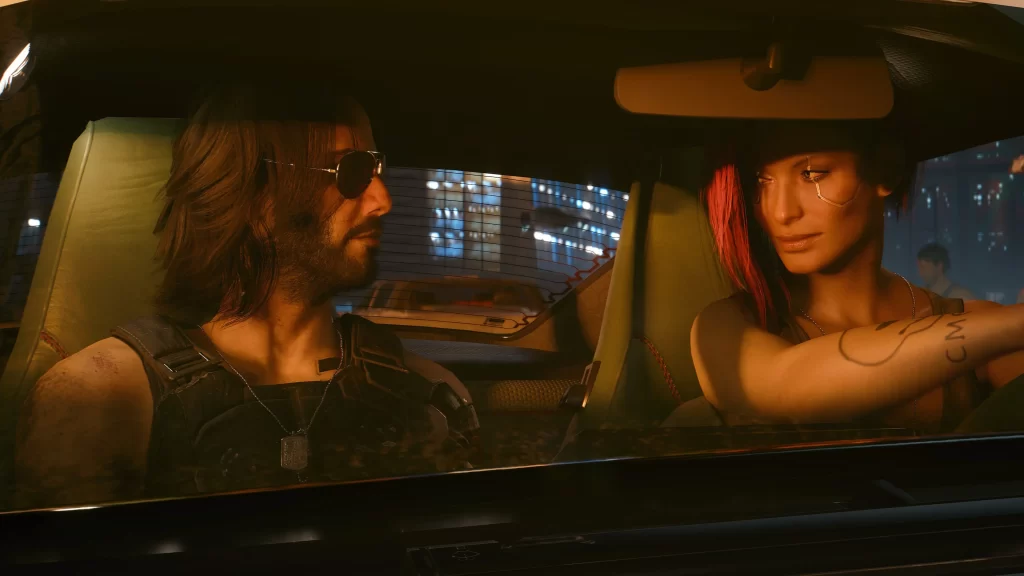 Cyberpunk 2077 V Johnny Silverhand