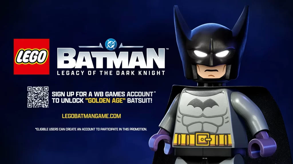 Lego Batman primeira aparição