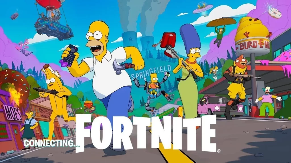 Simpsons Fortnite