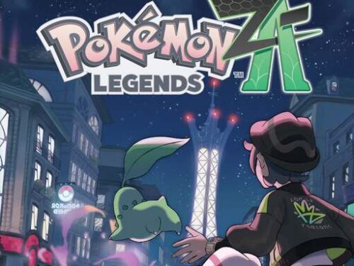 Capa oficial de Pokémon Legends: Z-A mostrando Lumiose City e personagens do novo jogo da Game Freak.