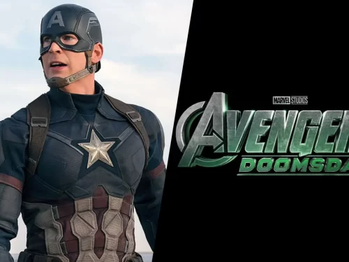Teaser de Vingadores: Doomsday destacando o retorno de Chris Evans como Steve Rogers no MCU.