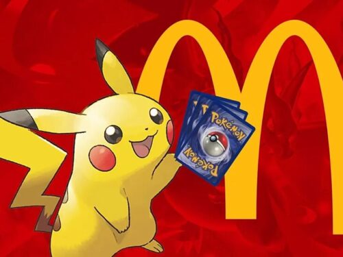 Imagem promocional de Pokémon representando uma possível coleção de cards no McLanche Feliz em comemoração aos 30 anos da franquia.