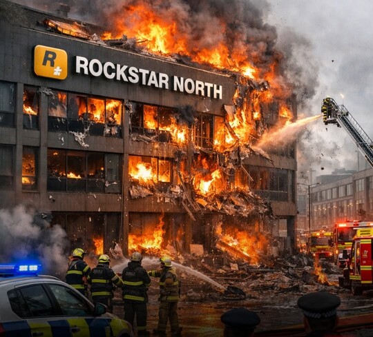 Prédio da Rockstar North em Edimburgo, estúdio responsável pelo desenvolvimento de GTA 6.