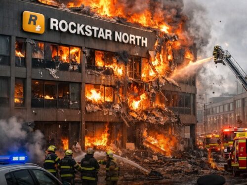 Prédio da Rockstar North em Edimburgo, estúdio responsável pelo desenvolvimento de GTA 6.