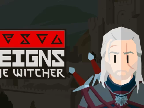 Keyart Reigns: The Witcher