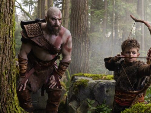 Kratos e Atreus na primeira imagem oficial da série de God of War do Prime Video