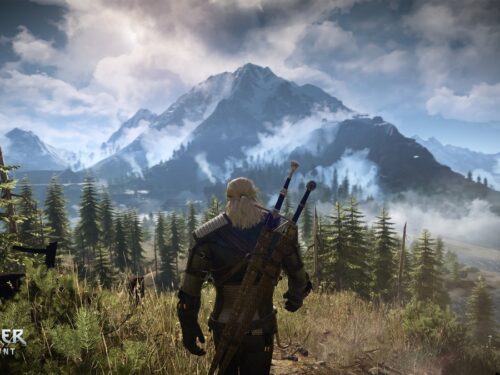 Geralt de Rívia em The Witcher 3 Wild Hunt