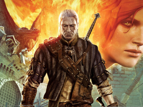 The Witcher 2 Assassins of Kings em cenário sombrio da saga de Geralt