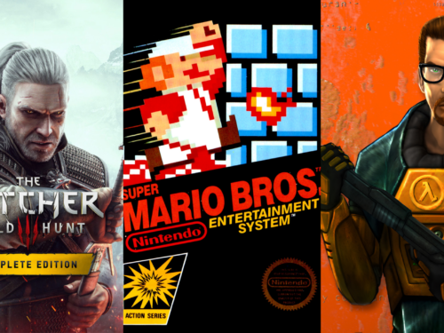 The Witcher 3, Super Mario Bros e Half Life