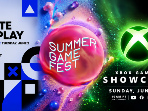 State of Play 2026, Summer Game Fest 2026 e Xbox Games Showcase 2026 reunidos em uma única imagem promocional