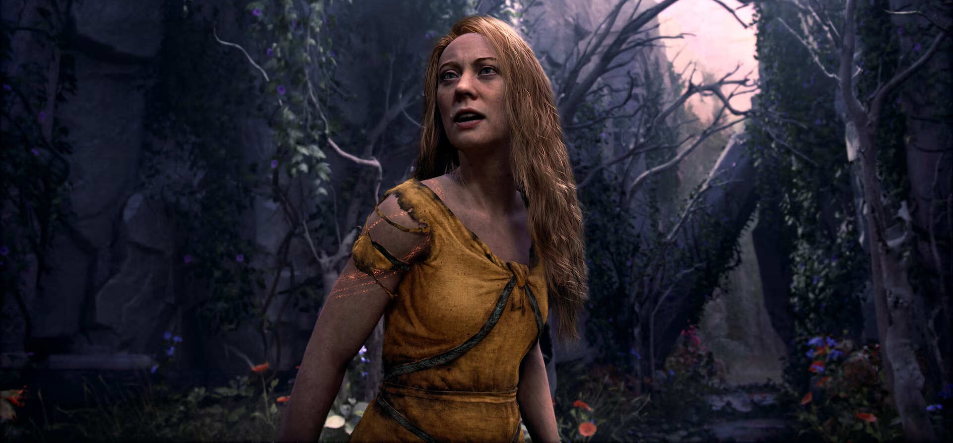 Quem é Laufey? (Faye), protagonista de God of War: Laufey, em cena do trailer de anúncio do jogo.