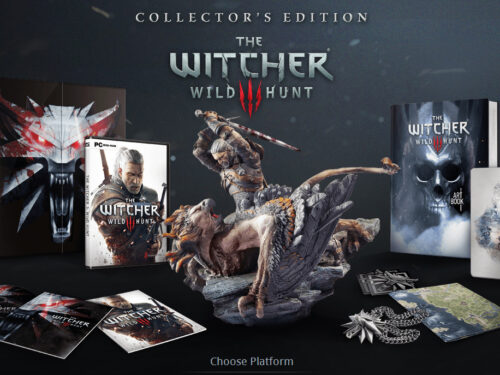 The Witcher 4 terá edição física. Edição de colecionador de The Witcher 3: Wild Hunt com estátua de Geralt, artbook, mapa, medalhão e outros itens