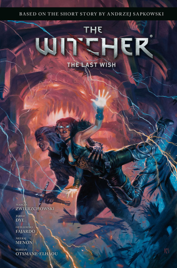Capa da HQ de The Witcher O Último Desejo