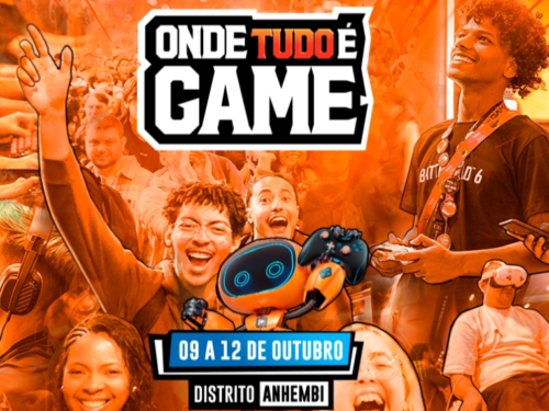 BGS 2026. Brasil Game Show 2026 acontece de 9 a 12 de outubro no Distrito Anhembi, em São Paulo