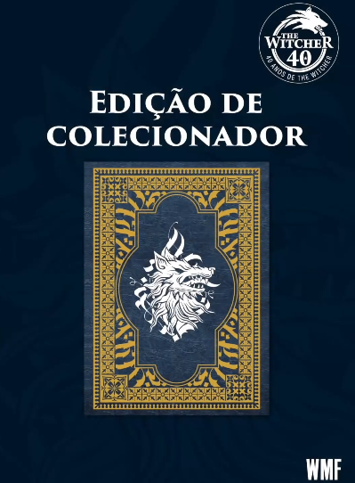 Edição de colecionador de The Witcher anunciada pela WMF Martins Fontes